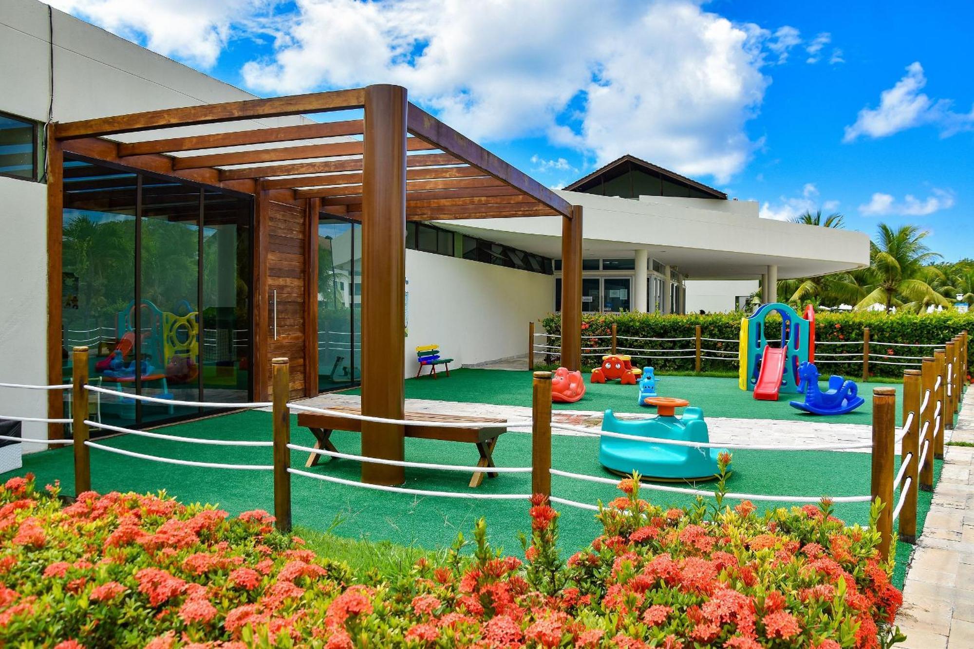 פראיה דוס קרניירוס Carneiros Beach Resort Flat Terreo 2 Quartos מראה חיצוני תמונה