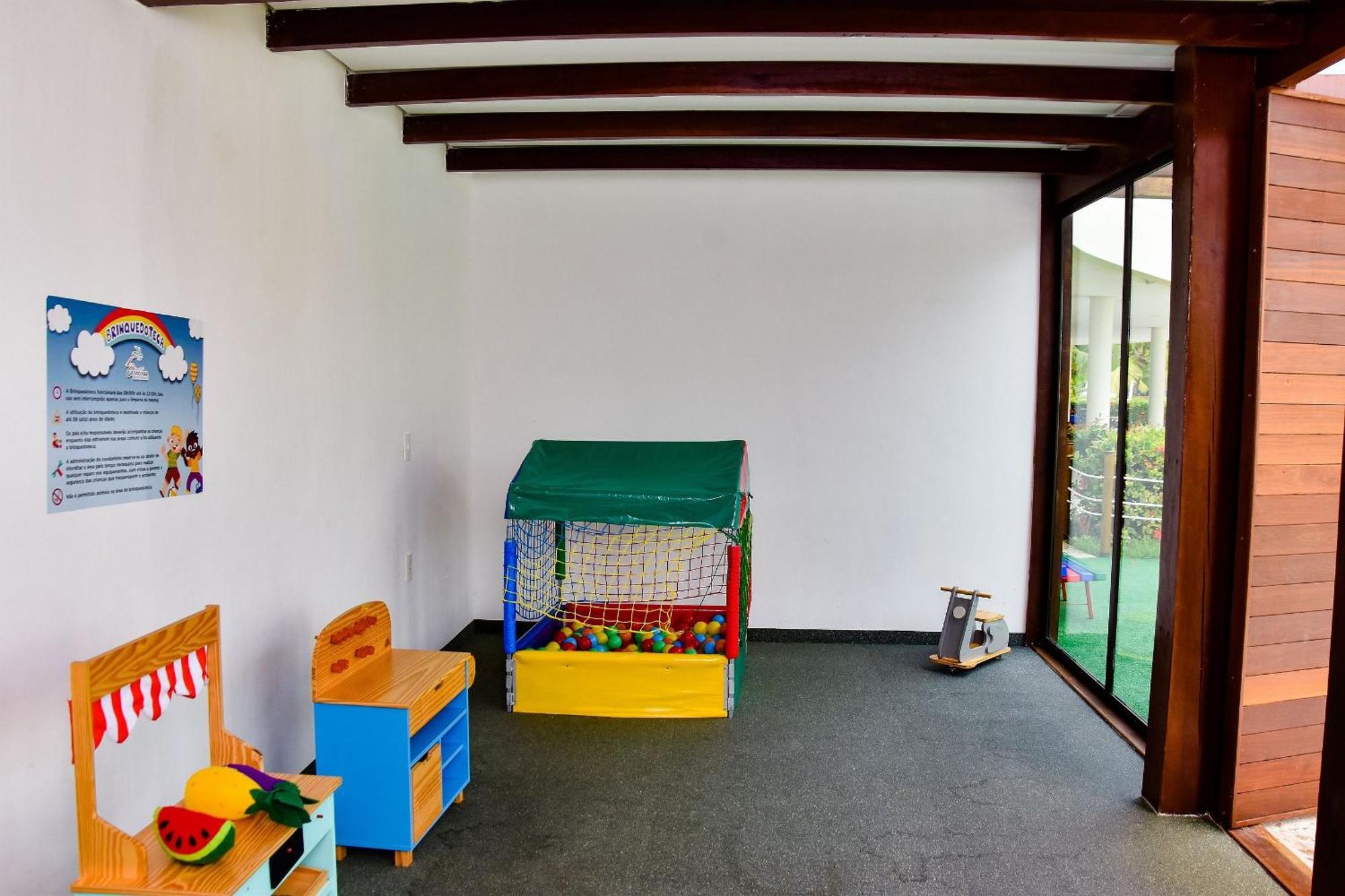 פראיה דוס קרניירוס Carneiros Beach Resort Flat Terreo 2 Quartos מראה חיצוני תמונה