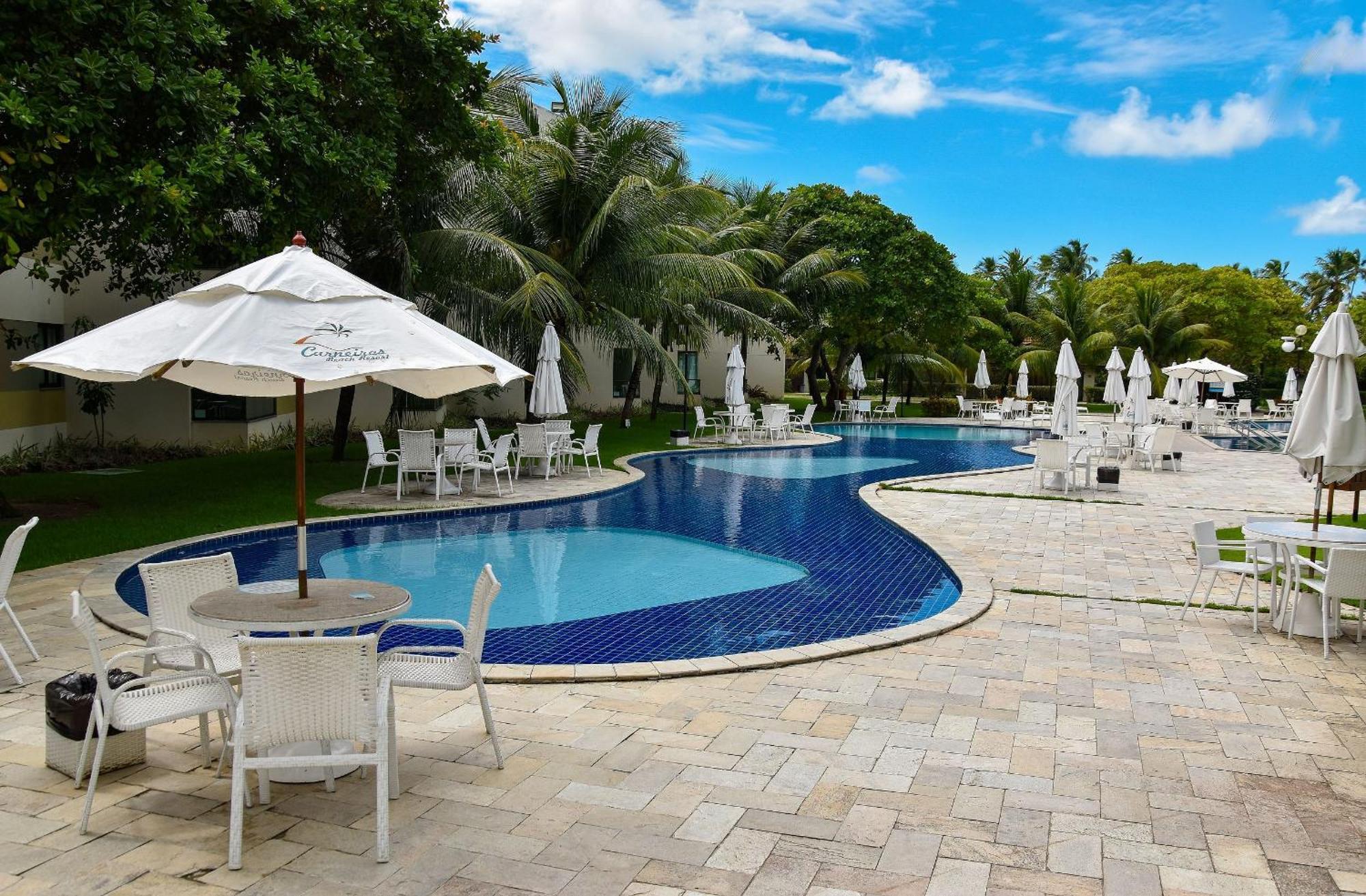 פראיה דוס קרניירוס Carneiros Beach Resort Flat Terreo 2 Quartos מראה חיצוני תמונה