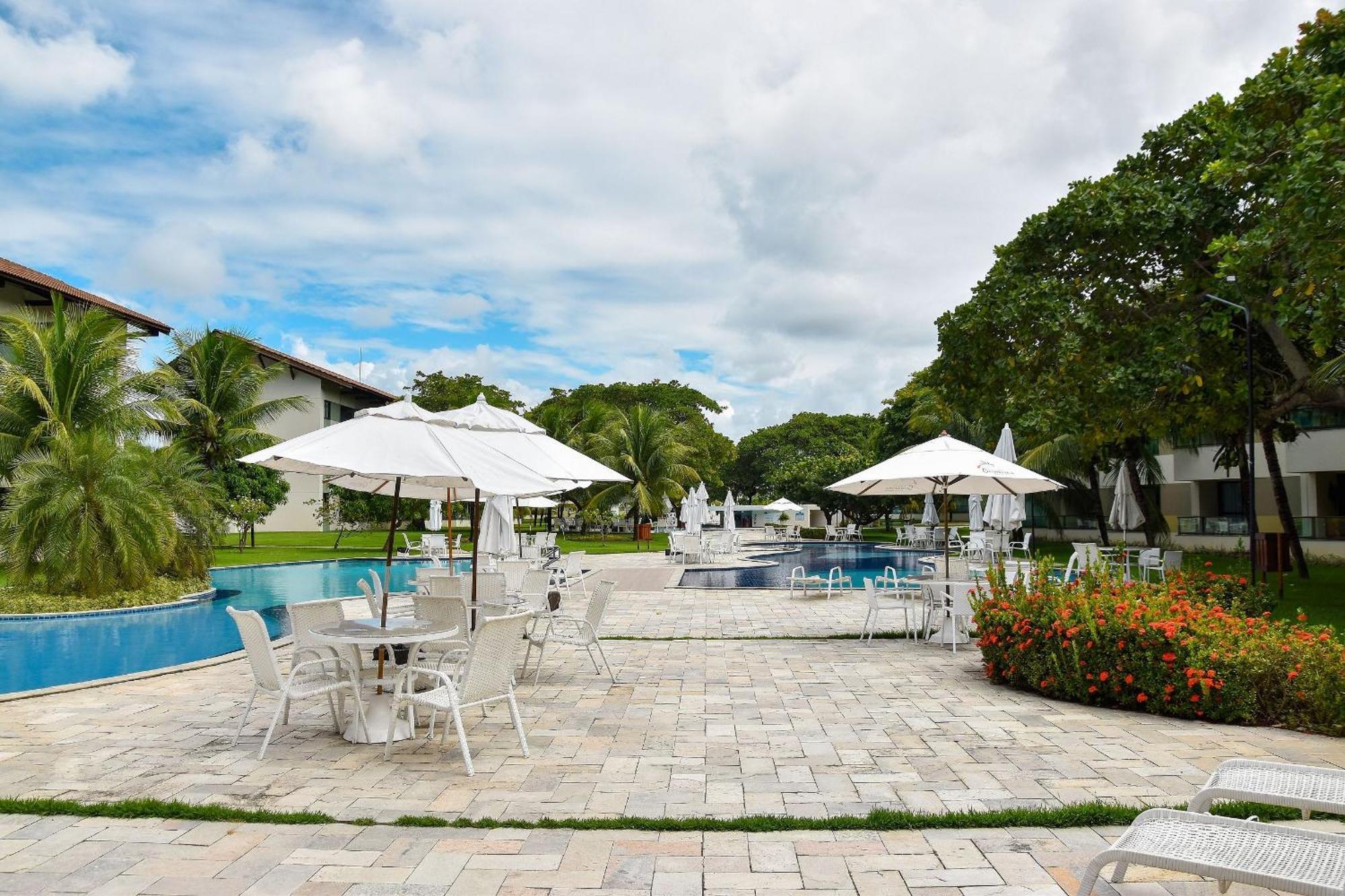 פראיה דוס קרניירוס Carneiros Beach Resort Flat Terreo 2 Quartos מראה חיצוני תמונה