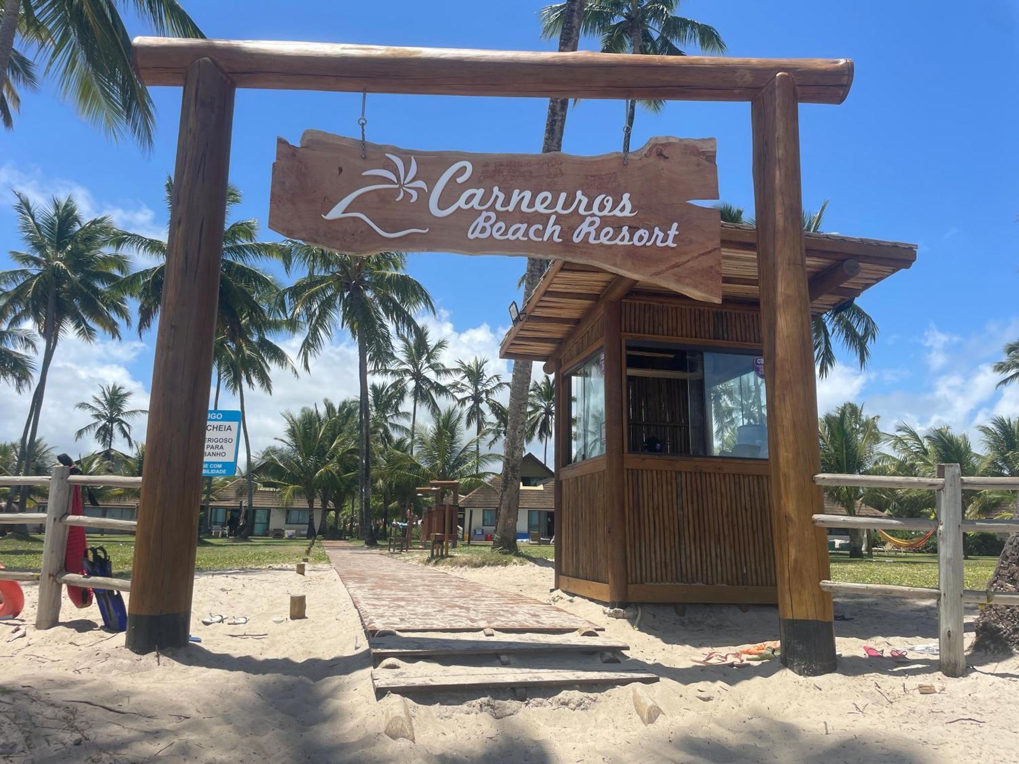 פראיה דוס קרניירוס Carneiros Beach Resort Flat Terreo 2 Quartos מראה חיצוני תמונה